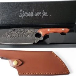 T&M Knives Gehamerd Koksmes Met Opener - Professioneel En Vlijmscherp - BBQ Mes 19 T&M Knives Gehamerd Koksmes Met Opener - Professioneel En Vlijmscherp - BBQ Mes -Tefal Shop 550x417 4