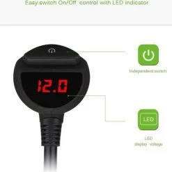 WiseGoods - Premium Auto Sigarettenaansteker Splitter - 4 Poorten USB - Autolader USB - Autolader Splitter - 12V Splitter -Tefal Shop 550x432 2