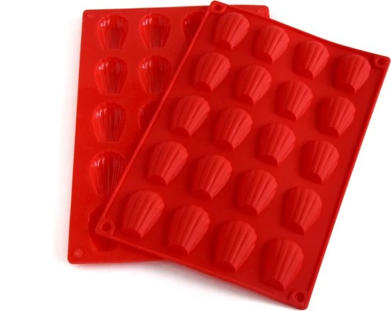 Merkloos Siliconen Madeleine Bakvorm - Antikleef - 20 Mini Madeleines - Bakvorm - Plooibaar - Madeleine - Siliconen - Energiezuinig - Herbruikbaar - Bakken 5 Merkloos Siliconen Madeleine Bakvorm - Antikleef - 20 Mini Madeleines - Bakvorm - Plooibaar - Madeleine - Siliconen - Energiezuinig - Herbruikbaar - Bakken - Afbeelding 3