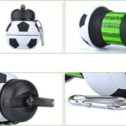 Merkloos Opvouwbare Drinkfles - Sport Waterfles 550 Ml - Opvouwbare Waterfles - Voetbal Bidon - Sportbidon - Sport Accessoire - Drinkfles Kopen -Tefal Shop 550x445 12