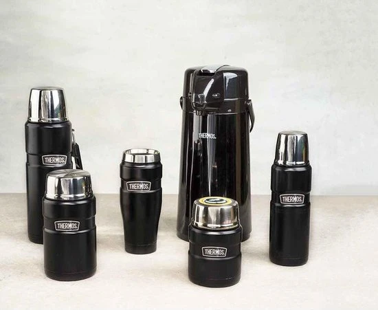 Thermos Pomp Thermoskan - 1.9 L - Zwart 4 Thermos Pomp Thermoskan - 1.9 L - Zwart - Afbeelding 2