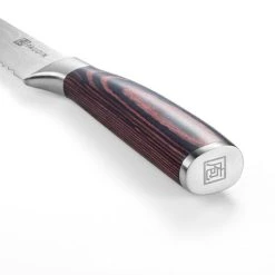 PAUDIN N4 Professioneel RVS Japans Broodmes En Banketmes 20 Cm - Scherp Kartelmes Gemaakt Van Hoogwaardig Roestvast Duits Carbonstaal - Damascus Patroon - Nu Extra Scherp Geprijst - Black Friday - Sint En Kerst -Tefal Shop 550x452