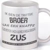 Kimano Mok Bedrukt Met Tekst | Trotse BROER Van Knappe ZUS | Grappige Cadeaumok Kopen | Voor Verjaardag Broertje | Familie | Kerst En Sinterklaas | Leuke Cadeautjes 1 Kimano Mok Bedrukt Met Tekst | Trotse BROER Van Knappe ZUS | Grappige Cadeaumok Kopen | Voor Verjaardag Broertje | Familie | Kerst En Sinterklaas | Leuke Cadeautjes -Tefal Shop 550x459 3