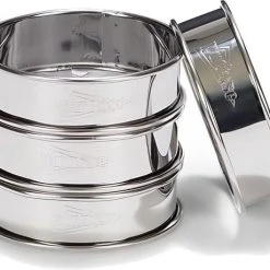 Patisse Flanringen Set Van 4 8 Cm RVS