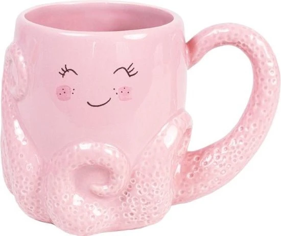 Blond Amsterdam Blond Amterdam Splash - Mok 3D Octopus - 0,35L 3 Blond Amsterdam Blond Amterdam Splash - Mok 3D Octopus - 0,35L