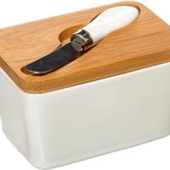 Five® Five - Botervloot Met Mesje- Botervloot - Boter Bewaardoos - Boter Doos - Met Mesje