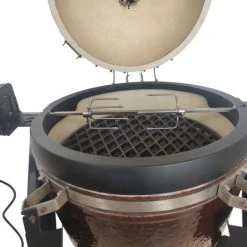 BBQNovation Rotisserie Ring Van Gegoten Aluminium Voor Kamado Large ( Past O.a. Op Big Green Egg Large, Kamado Joe Large, Grill Guru Large ) -Tefal Shop 550x465 4