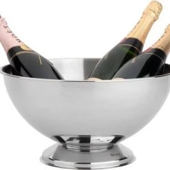 Leopold Vienna - Champagneschaal Classic II - RVS