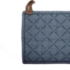 Tiseco Myrna Pannenlappen – Katoen – Set 2 Stuks – 20x20CM –Blauw