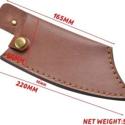 STORX Slagersmes - Handmade - Hak Mes - BBQ - Mes - Mannen - Koken - BBQ Master - Carbon Staal - Stoer - Hak Bijltje - Handgemaakt - Koksmes - CADEAU TIP! -Tefal Shop 550x476 1