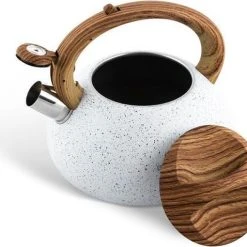 EDENBERG Edënbërg White Line - RVS Fluitketel - 3.0 Liter - Wit -Tefal Shop 550x478 2