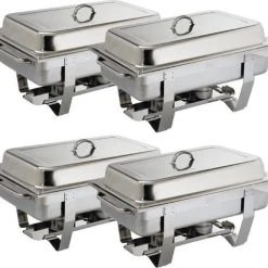 Olympia Milan Chafing Dish Set 4 Stuks