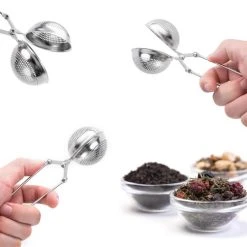 Blended Lifestyle® Theezeef Met Handvat Inclusief Lekplaatje - Set Van 2 Stuks - Thee Ei Voor Losse Thee - Theefilter Voor Losse Thee - Thee Infuser -Tefal Shop 550x486 4