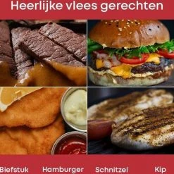 YUGN Vleeshamer Vleesvermalser - Ideaal Om Vlees Mals Te Krijgen - Meat Tenderizer Vleespletter - Barbecue Tip - Barbeque BBQ Accesoires - Cadeau Tip - Sinterklaas - Black Friday -Tefal Shop 550x490 1