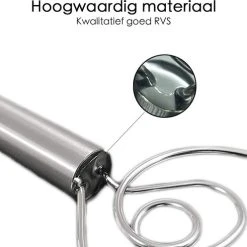 Flokoo Deense Deegklopper - Bakken - Mengen En Kloppen - Garde - RVS -Tefal Shop 550x497 1