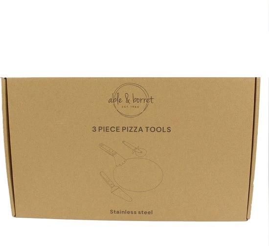 Pizza Schep - Taartschep - Pizzaroller - Pizzasnijder - Aluminium - Lengte 43 Cm - Able & Borret 7 Pizza Schep - Taartschep - Pizzaroller - Pizzasnijder - Aluminium - Lengte 43 Cm - Able & Borret - Afbeelding 5