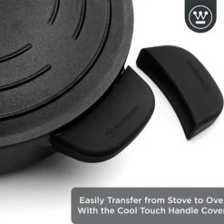 Westinghouse Performance Series - Hapjespan Inductie Met Deksel - 28cm Sauteerpan - Oven Geschikt - Zwart -Tefal Shop 550x506