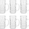MyDrinkglass Plastic Bierpul | Bierpul Plastic | 6 Stuks | Oktoberfest | Plastic Glazen | Zero Waste | Herbruikbaar | Onbreekbare Bierpullen | 500 Ml |