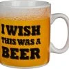 PartyPlaza.nl Biermok XL - Koffiemok Met Tekst - Koffiebeker 700 Ml - Grote Mok “I Wish This Was A Beer” - Vaderdag Cadeau - Bier Cadeau Grappig - Cadeau Voor Mannen -Tefal Shop 550x507 5
