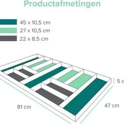 Grote Bestekbak Bamboe 81x47CM - Coninx Besteklade - Opbergbak - Duurzaam - Bamboe - Voor Laden Vanaf 47cm Diep 14 Grote Bestekbak Bamboe 81x47CM - Coninx Besteklade - Opbergbak - Duurzaam - Bamboe - Voor Laden Vanaf 47cm Diep -Tefal Shop 550x512 1