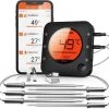 Claire BF-5 BBQ Thermometer - Vleesthermometer - Oventhermometer - Draadloos Met App - Incl. Batterijen En 6 Meetsondes 1 Claire BF-5 BBQ Thermometer - Vleesthermometer - Oventhermometer - Draadloos Met App - Incl. Batterijen En 6 Meetsondes -Tefal Shop 550x519 3