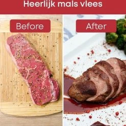 YUGN Vleeshamer Vleesvermalser - Ideaal Om Vlees Mals Te Krijgen - Meat Tenderizer Vleespletter - Barbecue Tip - Barbeque BBQ Accesoires - Cadeau Tip - Sinterklaas - Black Friday -Tefal Shop 550x525 3