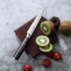 PAUDIN N7 Professioneel RVS Japans Officemes 12,5 Cm - Vlijmscherp Universeel Groentemes Gemaakt Van Hoogwaardig Roestvast Duits Carbonstaal - Damascus Patroon - Nu Extra Scherp Geprijst - Black Friday - Sint En Kerst -Tefal Shop 550x529 11