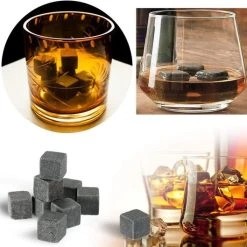 Igoods Whiskey Stenen - Herbruikbare IJsblokjes - Whisky Stones - 9 Stuks -Tefal Shop 550x529 12