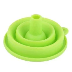 Merkloos Opvouwbare Siliconen Trechter - Groen 7 Merkloos Opvouwbare Siliconen Trechter - Groen -Tefal Shop 550x530 4