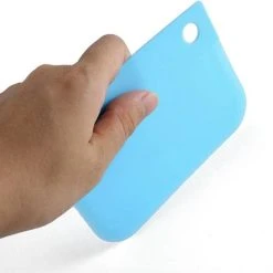 Merkloos Deegschraper | Deegkrabber | Deegsteker | Fondant Schraper Voor Taart / Icing / Cake | Keukentool Deeg Snijder | Spatel Voor Taart | Smoother | Soepel Maker | Cake Beslag Schraper | Rand Decoratie - Kunststof Blauw -Tefal Shop 550x533 6
