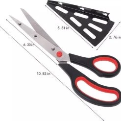 LOUZIR Pizzaschaar - Pizzaknipper - Pizzames - Pizzasnijder - 2 In 1 Pizzaschep -Culinario - Keukenschaar -Pizza Scissors -Tefal Shop 550x534 14