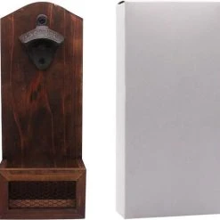 Merkloos TDR - Bieropener En Flesopener Muur Met Opvangbak - Flessenopener - Opener Bier - Voor Binnen En Buiten -Tefal Shop 550x534 15