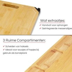 LUTCHOS Snijplank - Borrelplank - FSC Bamboe - Messenslijper - Sapgeul 14 LUTCHOS Snijplank - Borrelplank - FSC Bamboe - Messenslijper - Sapgeul -Tefal Shop 550x534 16