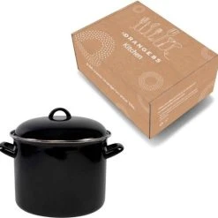 Orange85 Soeppan - Stamppot Pan - Inductie - Zwart - 8 Liter - Staal - Alle Warmtebronnen -Tefal Shop 550x535 10