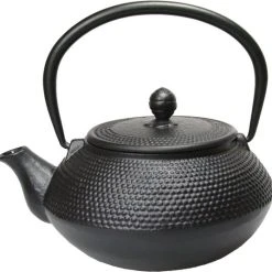 Sakura Tea Imperial Kitchen Theepot - Gietijzer - 0.8 L- Zwart -Tefal Shop 550x536 5