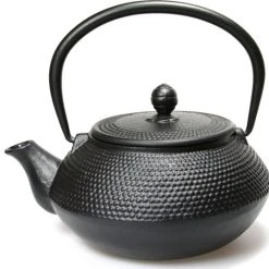 Sakura Tea Imperial Kitchen Theepot - Gietijzer - 0.8 L- Zwart