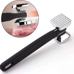 Merkloos Vleeshamer Aluminium | 23,5 Cm | | Vleesvermalser | Keuken Gerei | Zilverkleurig - Vleeshamer 1 Stuks -Tefal Shop 550x543 3