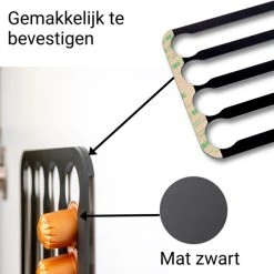 Jooba Capsulehouder Nespresso - Koffiecups Houder - Wandhouder - Mat Zwart- 40 Capsules - Cuphouder -Tefal Shop 550x544 10