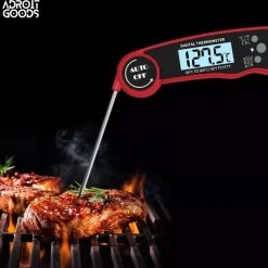 AdroitGoods Kookthermometer Digitaal - Vleesthermometer - Zwart - Waterdicht- Bbq 17 AdroitGoods Kookthermometer Digitaal - Vleesthermometer - Zwart - Waterdicht- Bbq -Tefal Shop 550x544 16