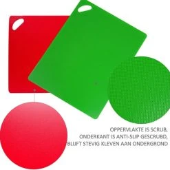 Olivivi - Snijplank Kunststof - Snijplankenset - Snijplanken - Cutting Board - Flexibel - Set 4 Stuks -Tefal Shop 550x545 8
