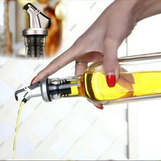 Merkloos Olijfolie Dispenser - Olie Schenker - Schenktuit Met Dop - Azijn En Olie - Wijn Schenker - Lekvrij - Schenkdop Voor Wijn, Fles Of Cocktail - Bar Accessoire - Rubberen Afsluitring 5 Merkloos Olijfolie Dispenser - Olie Schenker - Schenktuit Met Dop - Azijn En Olie - Wijn Schenker - Lekvrij - Schenkdop Voor Wijn, Fles Of Cocktail - Bar Accessoire - Rubberen Afsluitring - Afbeelding 3