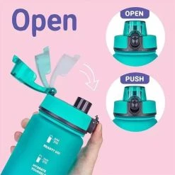 Merkloos Molly's® Drinkfles - Luxe Drinkfles - Water Bottle - Waterfles 1 Liter - Bidon- Motivatie Drinkfles Roze/Blauw - BLACK FRIDAY 2022 7 Merkloos Molly's® Drinkfles - Luxe Drinkfles - Water Bottle - Waterfles 1 Liter - Bidon- Motivatie Drinkfles Roze/Blauw - BLACK FRIDAY 2022 -Tefal Shop 550x548 18