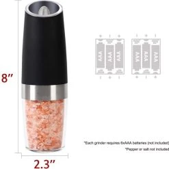 Merkloos BOTC Elektrische Pepermolen En Zoutmolen - Pepermolen - Zoutmolen - 2 Stuks-zwart 13 Merkloos BOTC Elektrische Pepermolen En Zoutmolen - Pepermolen - Zoutmolen - 2 Stuks-zwart -Tefal Shop 550x549 17