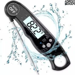 AdroitGoods Kookthermometer Digitaal - Vleesthermometer - Zwart - Waterdicht- Bbq 18 AdroitGoods Kookthermometer Digitaal - Vleesthermometer - Zwart - Waterdicht- Bbq -Tefal Shop 550x549 31