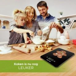 Witts Digitale Precisie Keuken Weegschaal – 1gr Tot 15 Kg – Tarra Functie – Elektrisch – Zwart -Tefal Shop 550x550 10