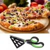 LOUZIR Pizzaschaar - Pizzaknipper - Pizzames - Pizzasnijder - 2 In 1 Pizzaschep -Culinario - Keukenschaar -Pizza Scissors