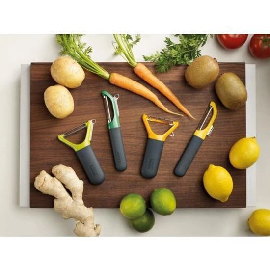 Joseph Joseph Multi-peel Straight Dunschiller - Groen 7 Joseph Joseph Multi-peel Straight Dunschiller - Groen - Afbeelding 5