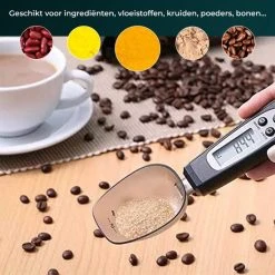 Grobbie Digitale Lepelweegschaal - Keukenweegschaal Digitaal - Weegschaal 0 01 Gram - Precisie Weegschaal Keuken Van 0,2 Tot 500 Gr -Tefal Shop 550x550 1027