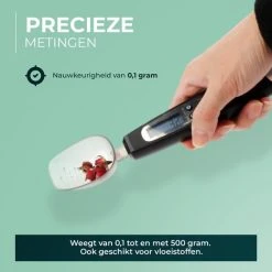 Grobbie Digitale Lepelweegschaal - Keukenweegschaal Digitaal - Weegschaal 0 01 Gram - Precisie Weegschaal Keuken Van 0,2 Tot 500 Gr -Tefal Shop 550x550 1028