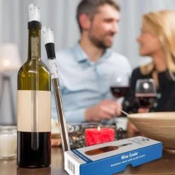 Luxe Wijnkoeler Stick - Wijnkoelstaaf - Wijnkoeler - Wine Chiller - Wijnkoelstick - Wijn Koeler Staaf - Koelstaaf Voor Wijn - Wijnkoeler RvS - Wijn Fles Koeler - Hogar® 14 Luxe Wijnkoeler Stick - Wijnkoelstaaf - Wijnkoeler - Wine Chiller - Wijnkoelstick - Wijn Koeler Staaf - Koelstaaf Voor Wijn - Wijnkoeler RvS - Wijn Fles Koeler - Hogar® -Tefal Shop 550x550 1068